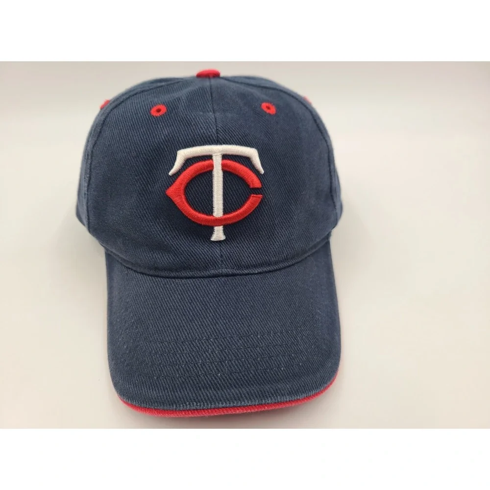 Kids Minnesota Twins TEI Adjustable Hat Cap Child Boy Girl MLB Baseball Blue Red